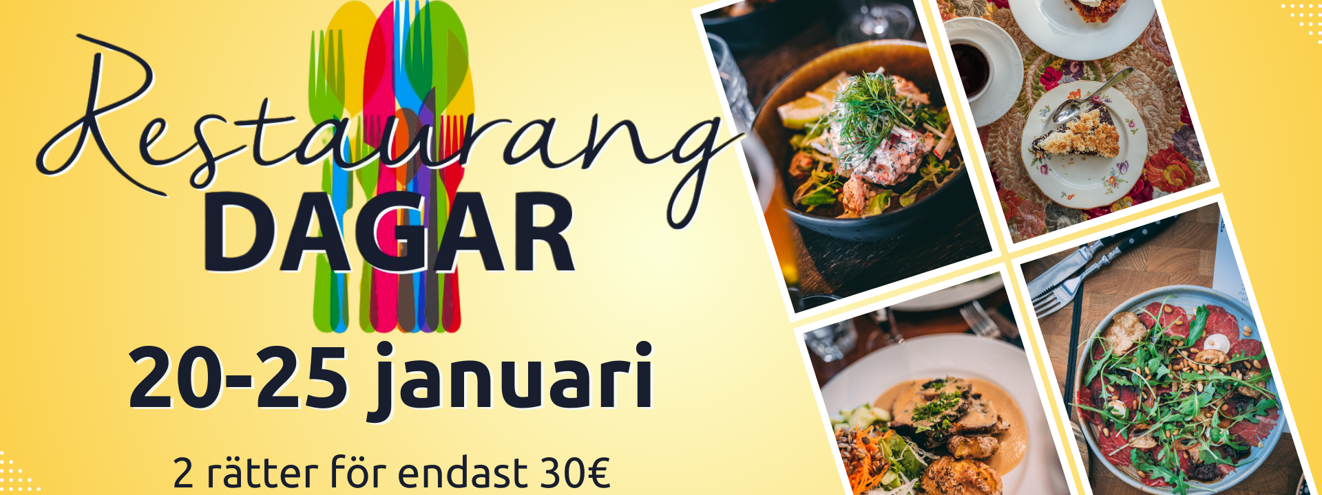 Restaurangdagarna 20-25 januari 2025