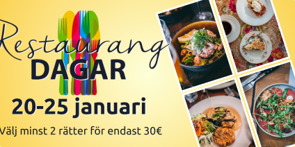 Restaurangdagar 20-25 januari 2025