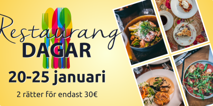 Restaurangdagarna 20-25 januari 2025